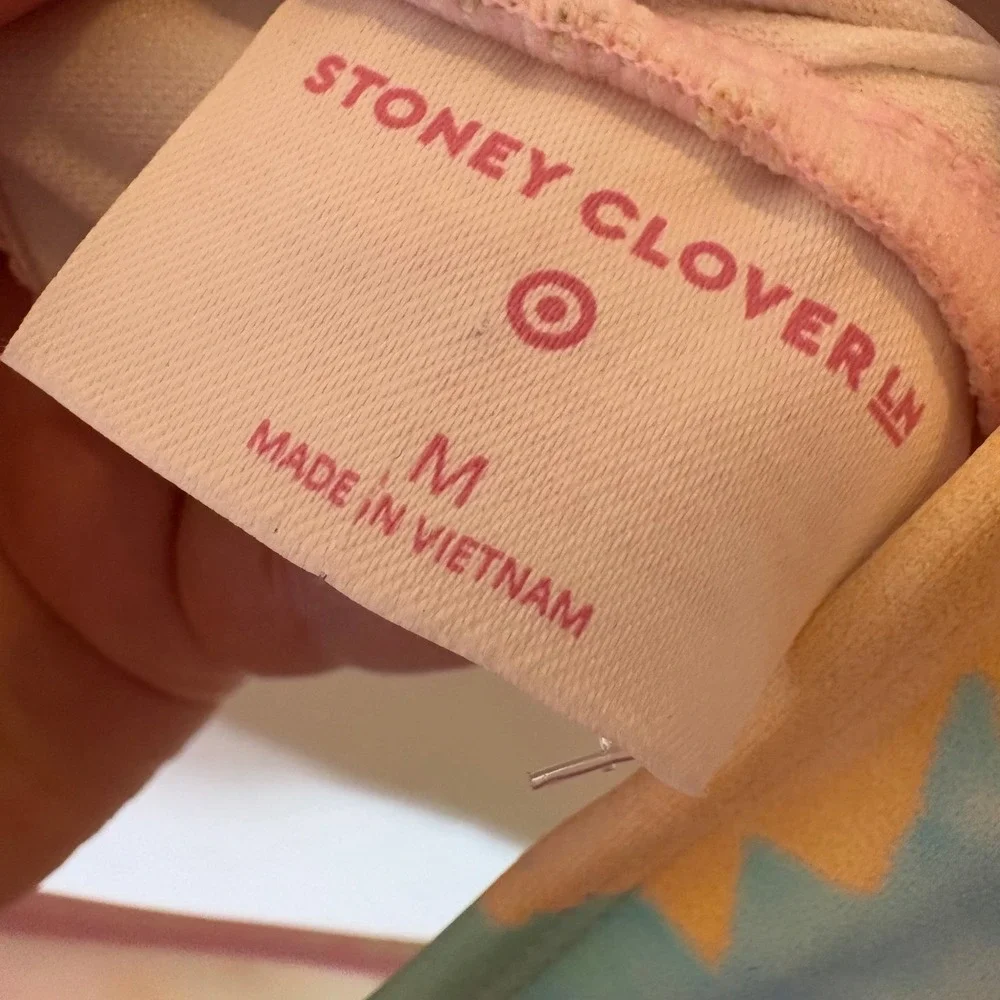 Stoney Clover Lane x Target Tie Dye One Piece Swimsuit Medium NWOT